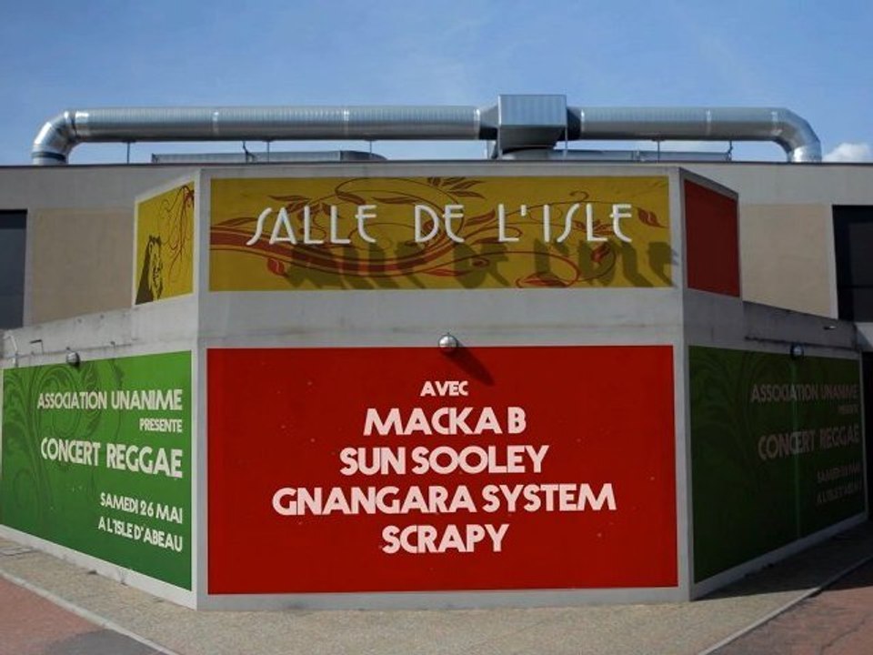 teaser concert reggae 26 mai 2012 salle de l'isle 38080 L'Isle d'Abeau