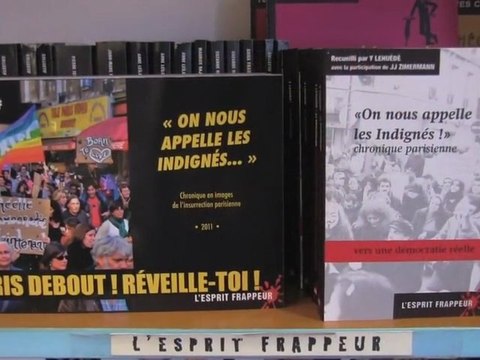 Présentation des livres des Indignés à la librairie Lady Long Solo