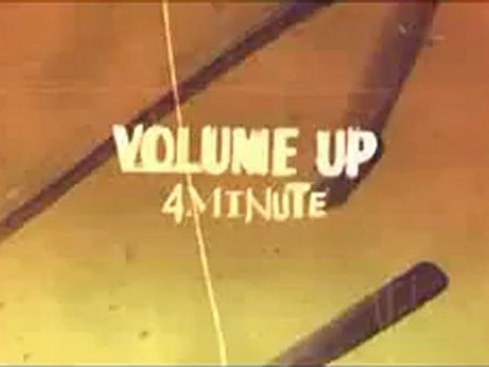 4 MINUTE - 'Volume Up' 1st Teaser