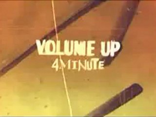 4 MINUTE - 'Volume Up' 1st Teaser