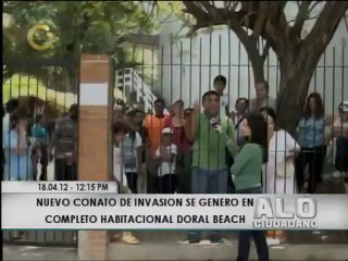 Invasores intentan adueñarse del Complejo habitacional Doral Beach en Anzoátegui