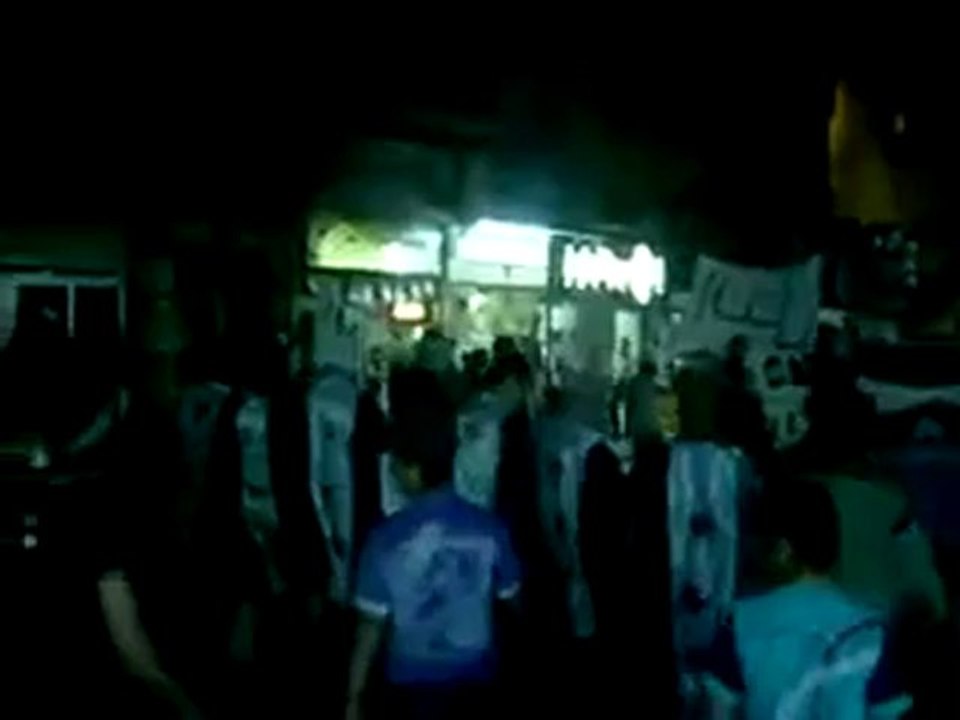 فري برس ريف دمشق أحرار التل مسائية يلي ما بشارك ما في ناموس 18 4 2012 Damascus