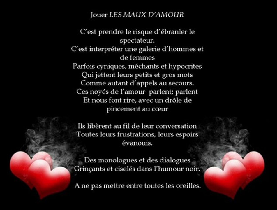 les maux d'amour