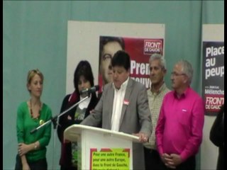 Meeting de Sète - discours de Sébastien Andral - 17 avril 2012