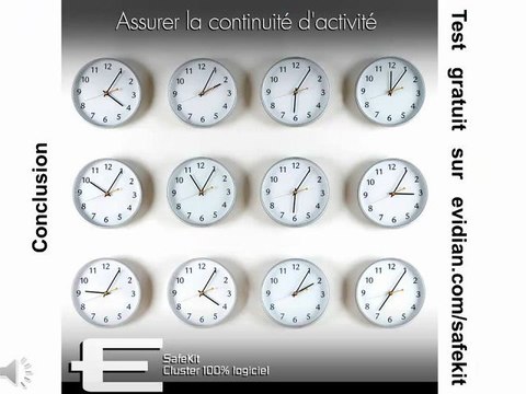 Séminaire (20 mn) : logiciel de haute disponibilité pour applications critiques