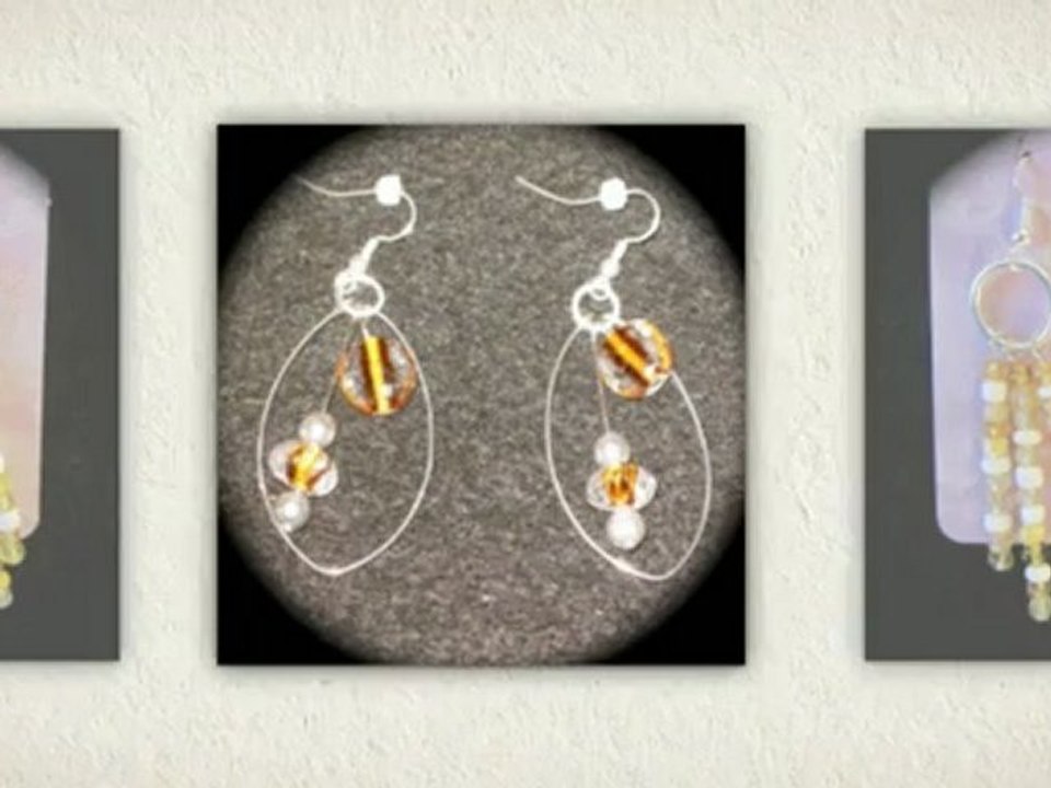 Contents & Videos on How to Make Earrings Example