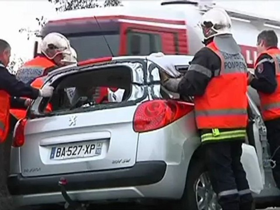 Accident suite à un contre-sens sur la rocade à Troyes