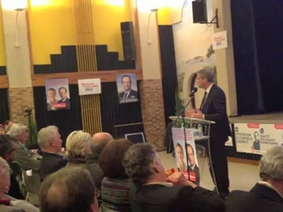 F. Deluga parle logement social et parc marin sur le Bassin