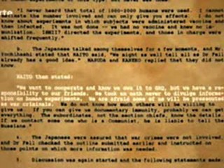 Les héritiers du Dr Mengele - Cobayes humains - 2sur5