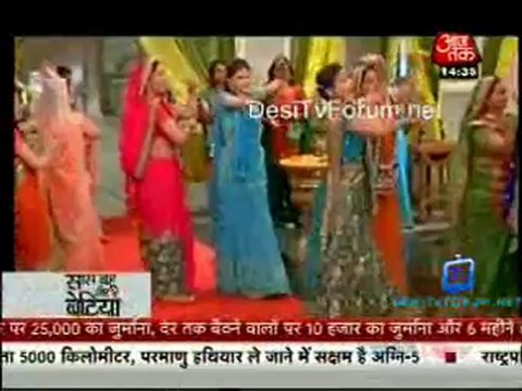 Saas Bahu Aur Betiyan [Aaj Tak] - 19th April 2012 Part1