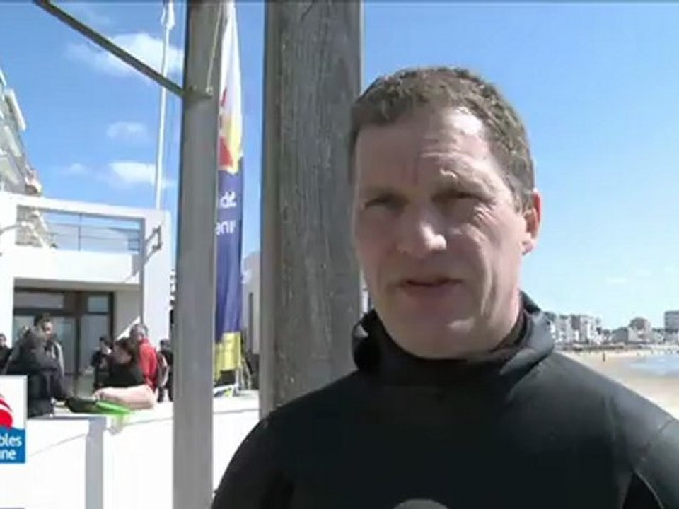 5ème traversée de la baie des Sables à la nage avec palmes