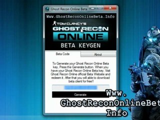 How to Get a Ghost Recon Online Beta Keys For Free!