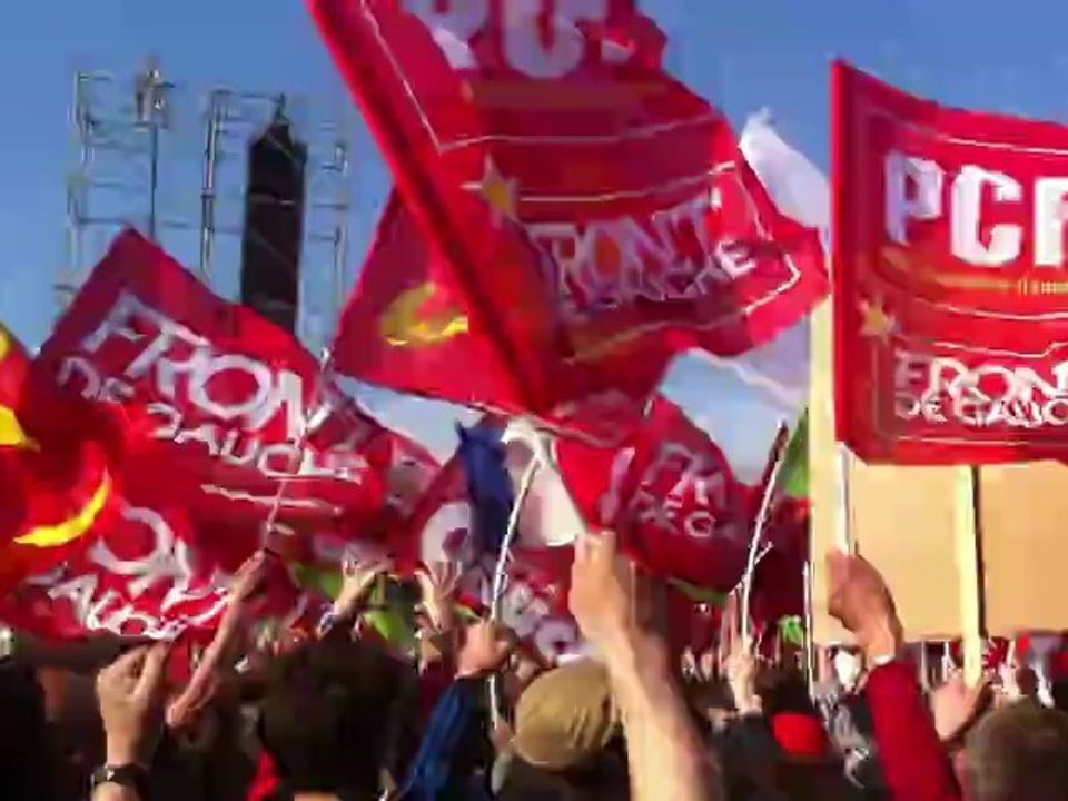 Meeting Front de Gauche à Marseille le 14/04/2012