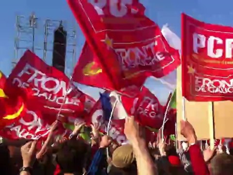 Meeting Front de Gauche à Marseille le 14/04/2012