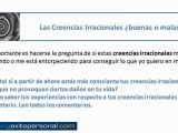 Las creencias irracionales ¿ buenas o malas?