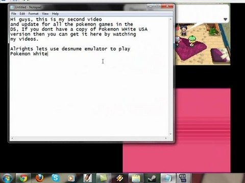 Pokemon White [USA] NDS 3DS ROM Download Game 2012