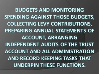 Experienced Administration is Core Purpose of a Strata Management Company