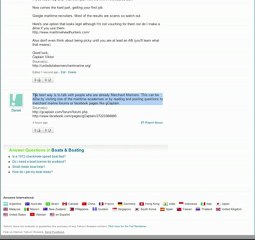 How do I become a Merchant marine?