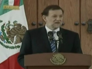 Télécharger la video: Rajoy se refiere en su visita a México a las relaciones comerciales entre ambos países