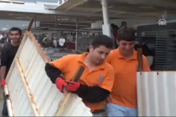 Alanya'da dev dalgalar