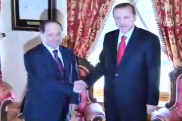 Erdoğan, Barzani ile görüşüyor