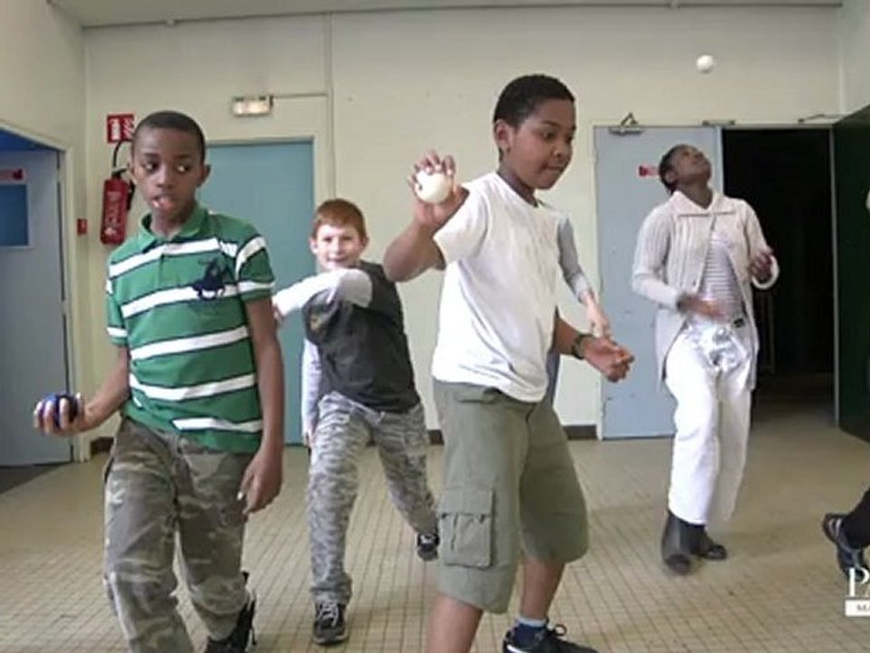 L'école du cirque au collège Flavien