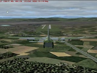 C130 Hercule avec la compagnie aérienne Virtuel Air Alsace