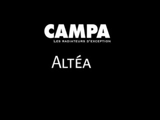 Radiateur inertie Campa Altea - Maison Energy