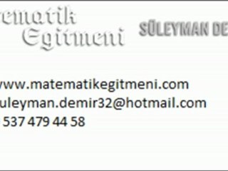 matematik özel ders