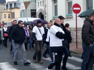 Wimereux : marche blanche pour Johanna Delahaye et Gérald Fontaine