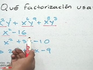 Resumen de los métodos de factorización - HD