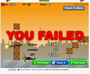 Stick Run daEn Komik Ölme Hareketleri