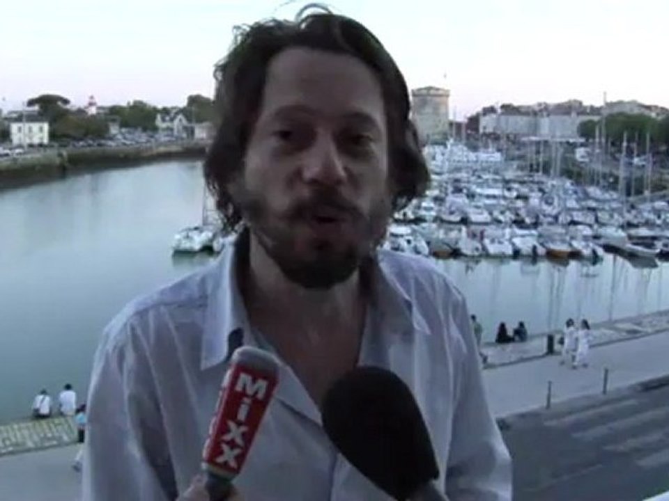 C'est la tournée de Mathieu Amalric à La Rochelle !