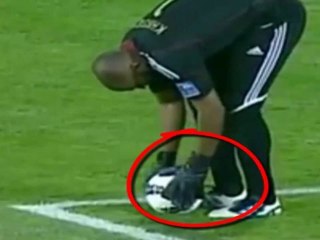 Comment gagner du temps durant un match de foot