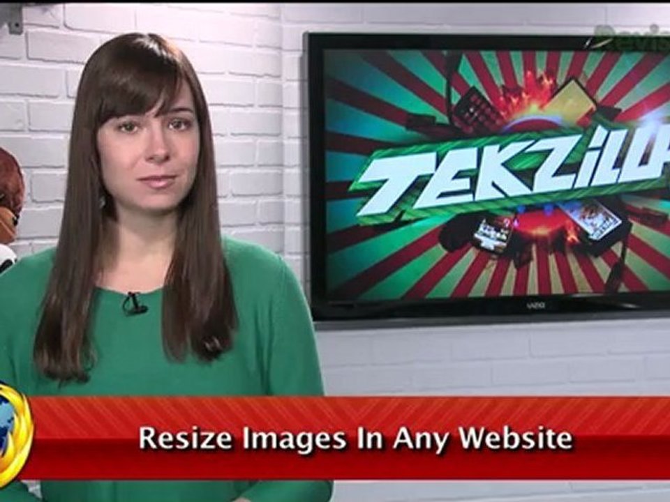 Resize Web Images in by Dragging - Tekzilla Daily Tip