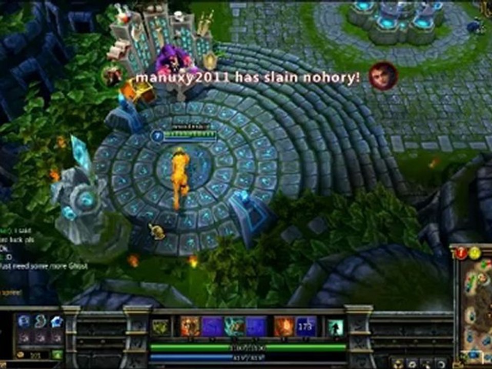 League Of Legends Summoners Rift 4# Nidalee PART 1/3