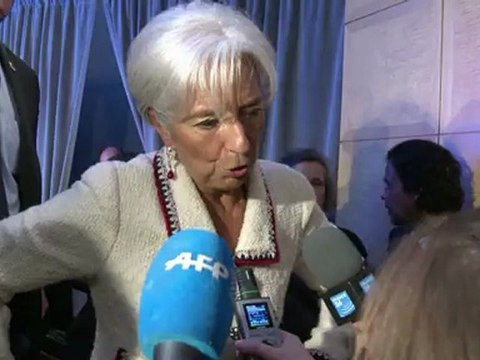 Lagarde demande aux Etats d'augmenter les ressources du FMI