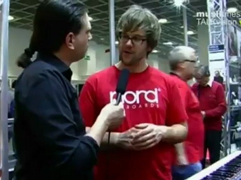 TALKvision vor Ort - Musikmesse 2012  Nord Piano