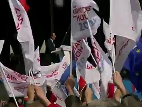 François Hollande à Vincennes - 15 avril 2012