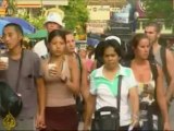 Thai political unrest keeps tourists away - 21 April 2009