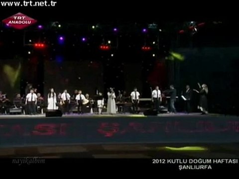 10 Bismillah MİNİK DUALAR korosu Kutlu Doğum 2012 Şanlıurfa TRT