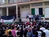 فري برس حمص الصامدة أحرار الوعر مظاهرة الصمود 19 4 2012 ج1 Homs