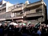 فري برس دمشق القابون تشييع الشهيد أنس ادريس 19 4 2012 ج4 Damascus