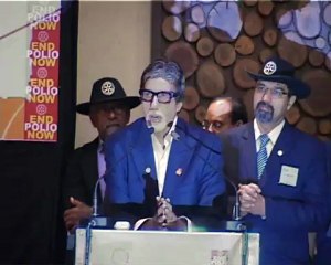 Amitabh Talks About A Polio Free India