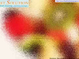 Eat Right to Lose Weight with The Diet Solution Program