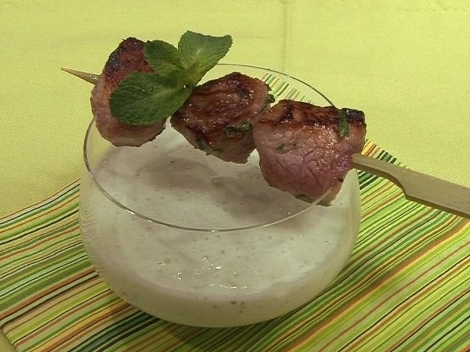 Brochettes d'agneau presto marinées aux épices - 750 Grammes