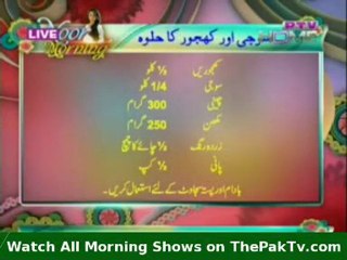 Noor Morning Show By PTV Home - 20th April 2012 - Part 1/4