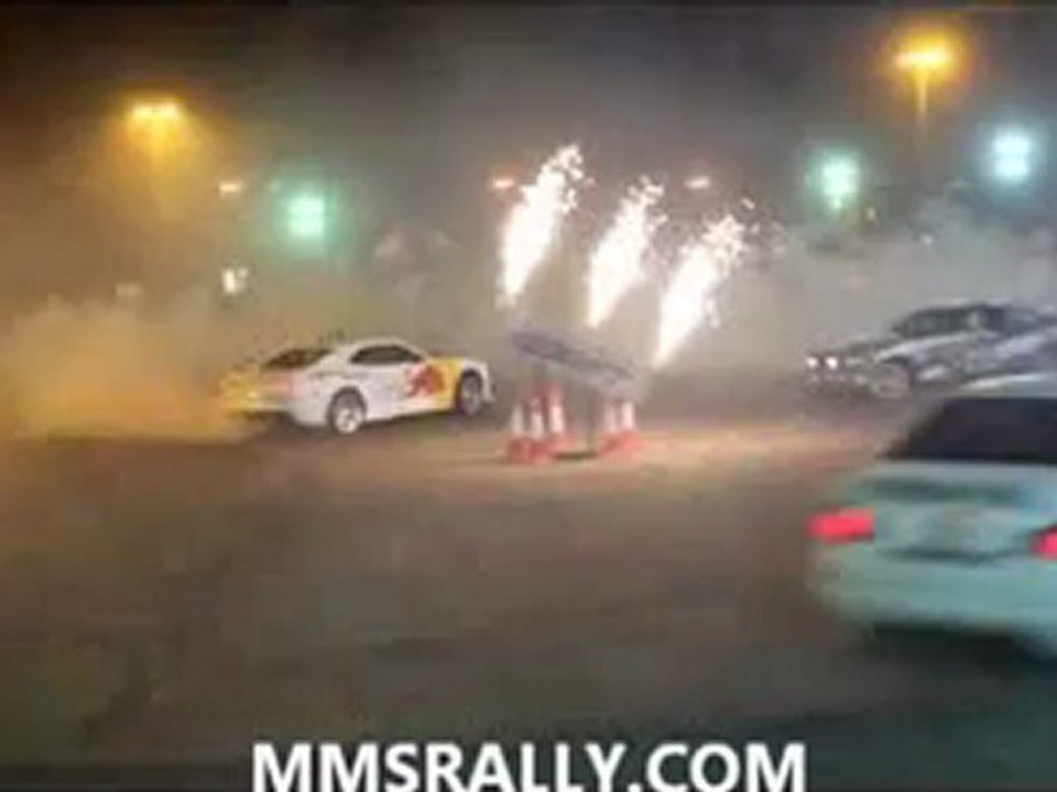 Red Bull Car Park Drift Dammam2012 Quadruple Drift