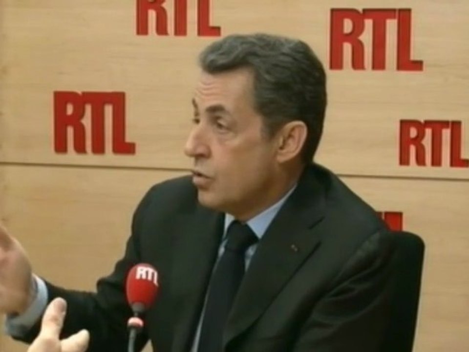 Sarkozy et la divulgation des résultats : "Je dois tenir comptes des réalités"