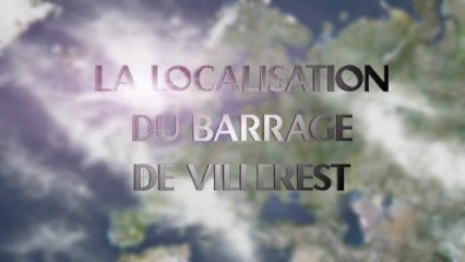 Situation Géographique du barrage de Villerest en image